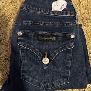 Hudson Jeans Collin Flap Skinny Dark Blue